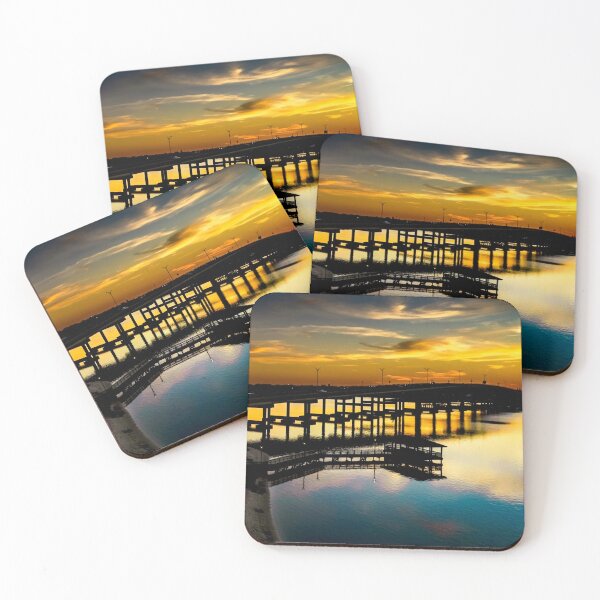 Item preview, Ormond Beach Bridge Florida Reflections at Sunset designed and sold by nbrandsberg.