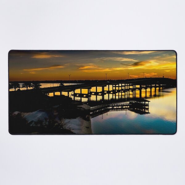 Item preview, Ormond Beach Bridge Florida Reflections at Sunset designed and sold by nbrandsberg.