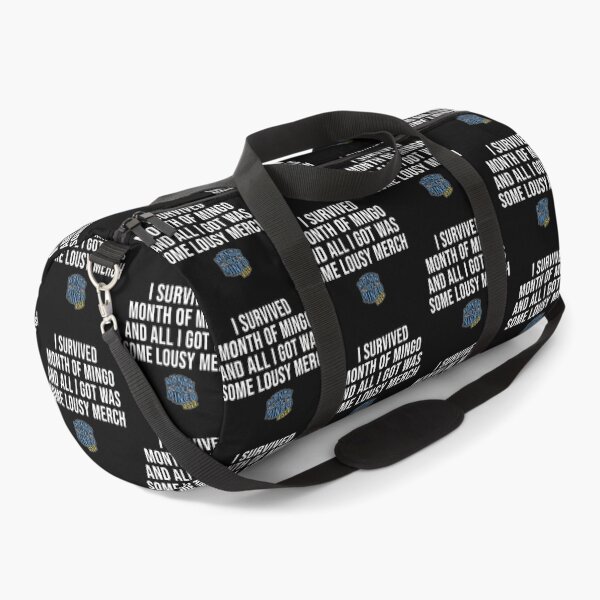 Item preview, I Survived Month of Mingo! Merch (White Text) [Custom per product] designed and sold by connor-maitland.