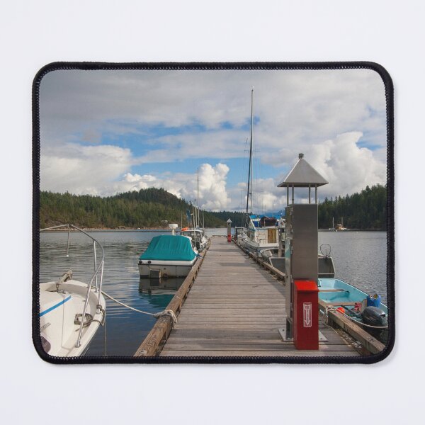 Item preview, Morning by the dock, Cortes Island designed and sold by MarksonPrints.