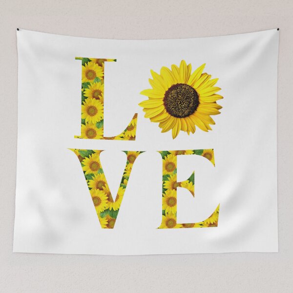 Item preview, LOVE Sunflower designed and sold by MerWishes.