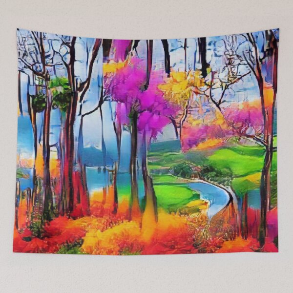 Item preview, Nature Landscape Art Work paintings. designed and sold by Sloyar.