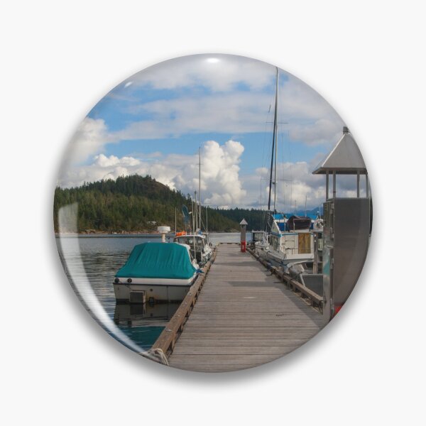 Item preview, Morning by the dock, Cortes Island designed and sold by MarksonPrints.