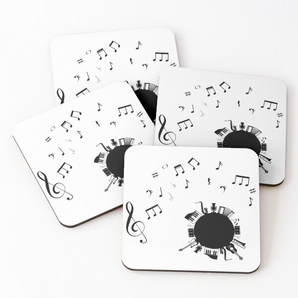 Item preview, Music keys and musical intruments designed and sold by Quotes-and-plus.