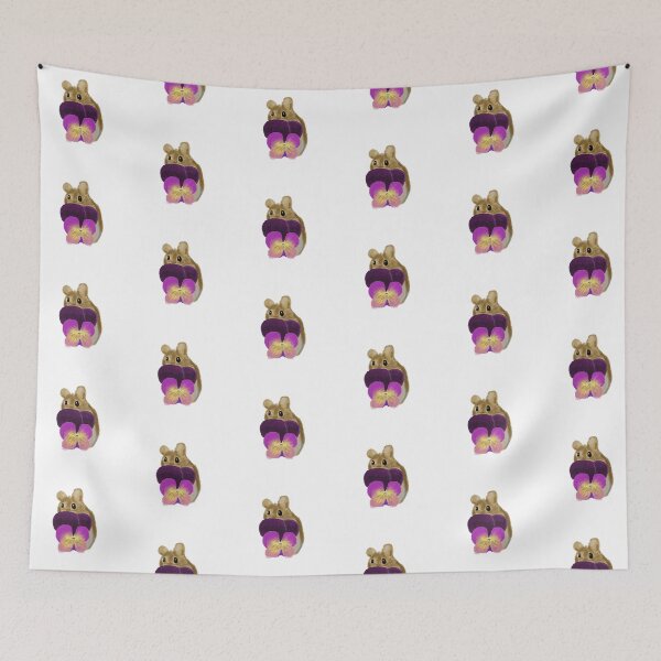Item preview, Flower Mouse (Violet) designed and sold by Carol Bleasdale.