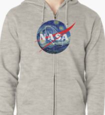 NASA Zipped Hoodie