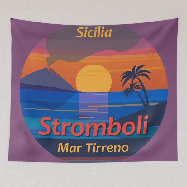 Item preview, Mount Stromboli, Stromboli Volcano designed and sold by studio838.
