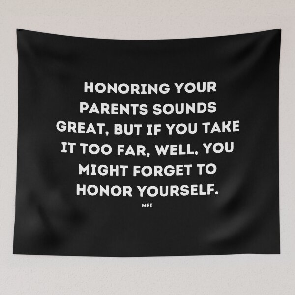 Item preview, Quote From Turning Red, mei Quote designed and sold by adelferhat.