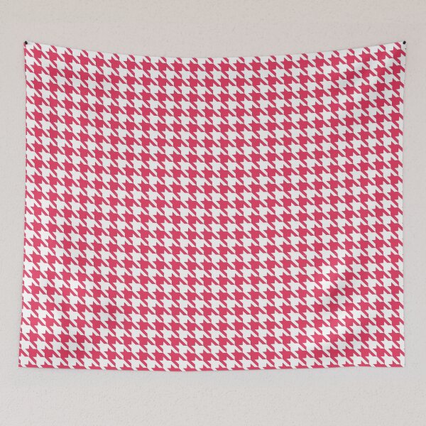 Item preview, Pink hounds Tooth designed and sold by Nelli Designz.