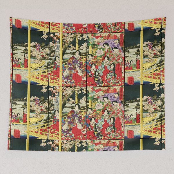 Item preview, Party beside Garden in Spring designed and sold by NicoNicoNEET.