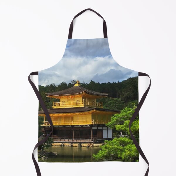 Item preview, Golden Pavilion on lake with tree - Kinkakuji, Japan designed and sold by MarksonPrints.