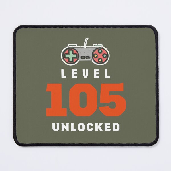 Item preview, Level 105 Unlocked Retro, Funny Video Gamer 105th Birthday Gift, 105 Years Old Vintage designed and sold by Boom-llqb.