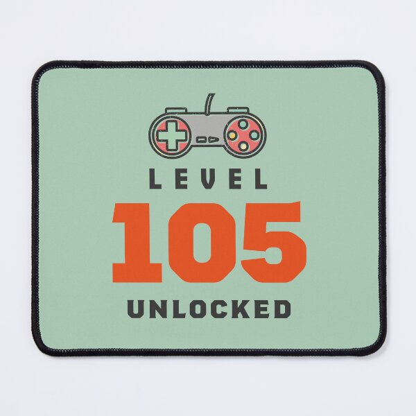 Item preview, Level 105 Unlocked Retro, Funny Video Gamer 105th Birthday Gift, 105 Years Old Vintage designed and sold by Boom-llqb.