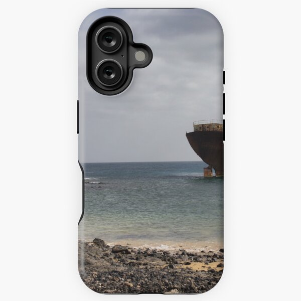 Vista previa del artículo con la obra «Naufragio entre Costa Teguise y Arrecife», diseñado y vendido por Ann Biddlecombe.