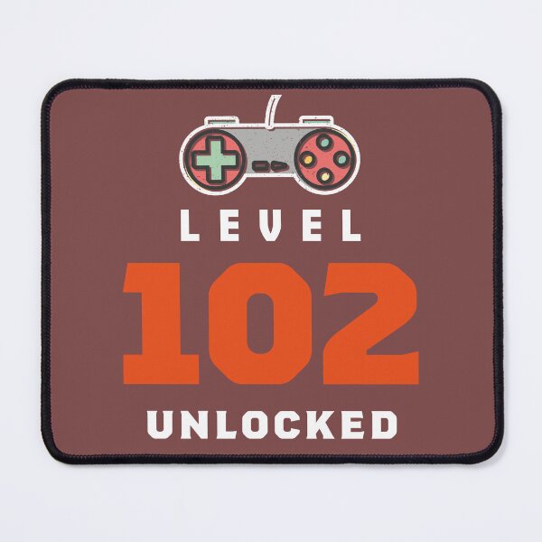 Item preview, Level 102 Unlocked Retro, Funny Video Gamer 102nd Birthday Gift, 102 Years Old Vintage designed and sold by Boom-llqb.