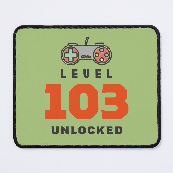 Item preview, Level 103 Unlocked Retro, Funny Video Gamer 103rd Birthday Gift, 103 Years Old Vintage designed and sold by Boom-llqb.