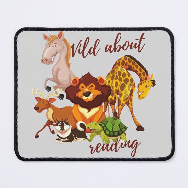 Item preview, Wild About Reading designed and sold by CHAOS_CLUB.