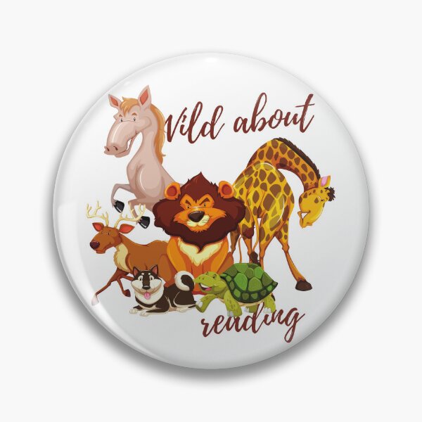Item preview, Wild About Reading designed and sold by CHAOS_CLUB.