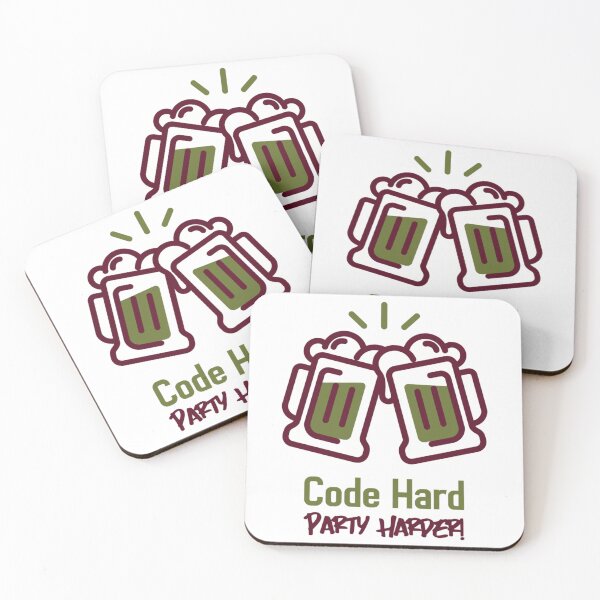 Item preview, Code Hard Party Harder coding designed and sold by bestskins17.