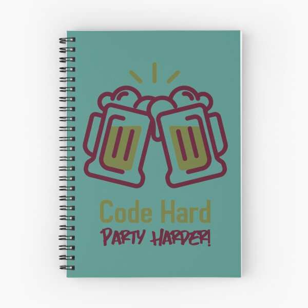Item preview, Code Hard Party Harder coding designed and sold by bestskins17.