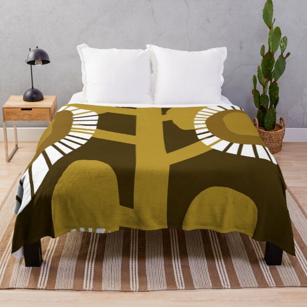Item preview, Contemporary Scandinavian Floral Pattern in Gradient Olive Green #1 designed and sold by Deutschic.