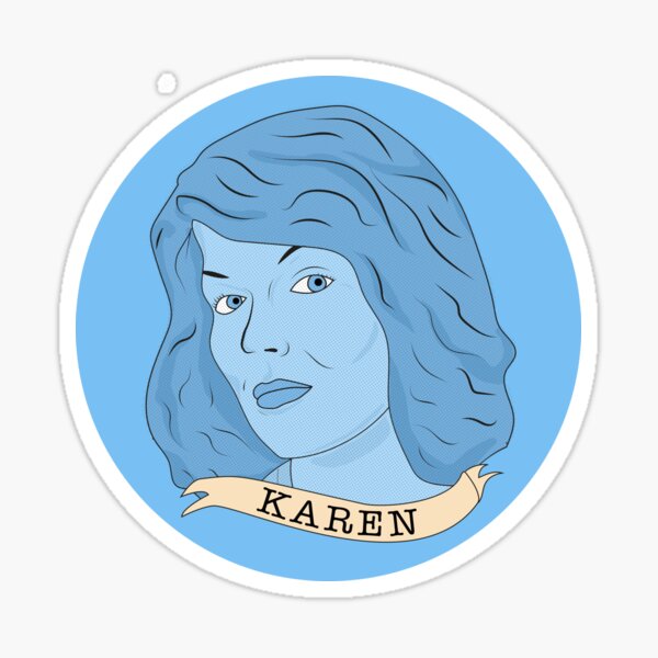 Karen Kilgariff Badge Sticker
