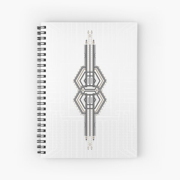 11:11 Gateway (With Digital Background) Spiral Notebook