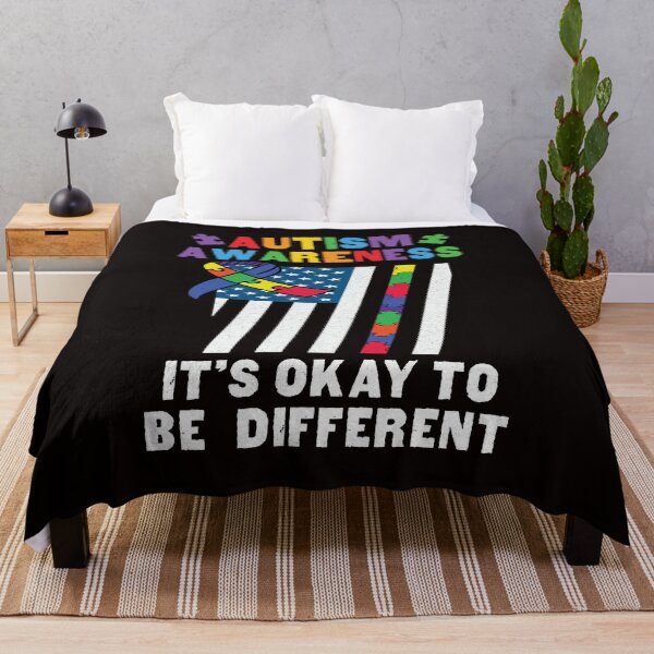 Item preview, Autism awareness its okay to be different designed and sold by Majesticoo.