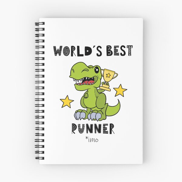 Item preview, Worlds Best Runner, Funny, Humor, Dinosaur, T Rex, Tyrannosaurus, Animal, World Greatest, Dino, Sports designed and sold by iHeartDinosaurs.