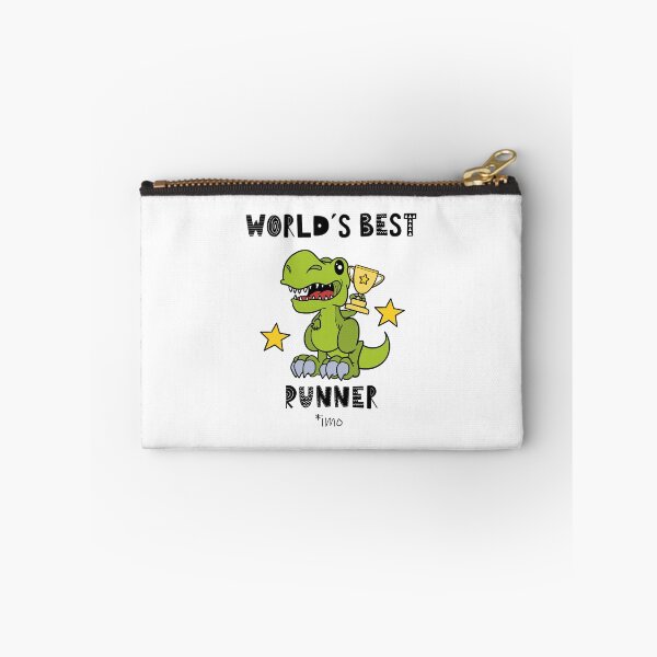 Item preview, Worlds Best Runner, Funny, Humor, Dinosaur, T Rex, Tyrannosaurus, Animal, World Greatest, Dino, Sports designed and sold by iHeartDinosaurs.