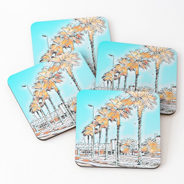 Item preview, abstract palm trees designed and sold by IgorKovalenko.