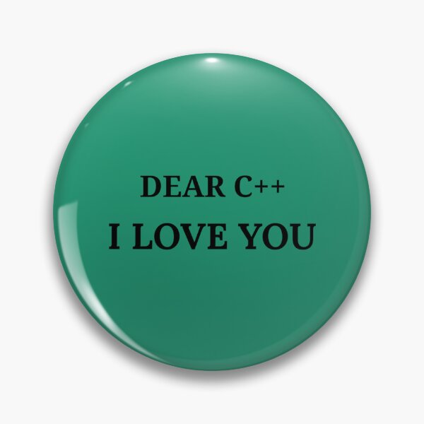 Item preview, Dear C++ I Love You designed and sold by bestskins17.