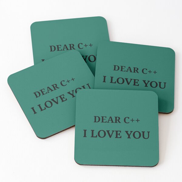 Item preview, Dear C++ I Love You designed and sold by bestskins17.