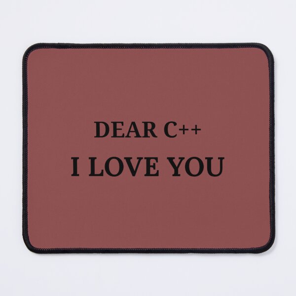 Item preview, Dear C++ I Love You designed and sold by bestskins17.