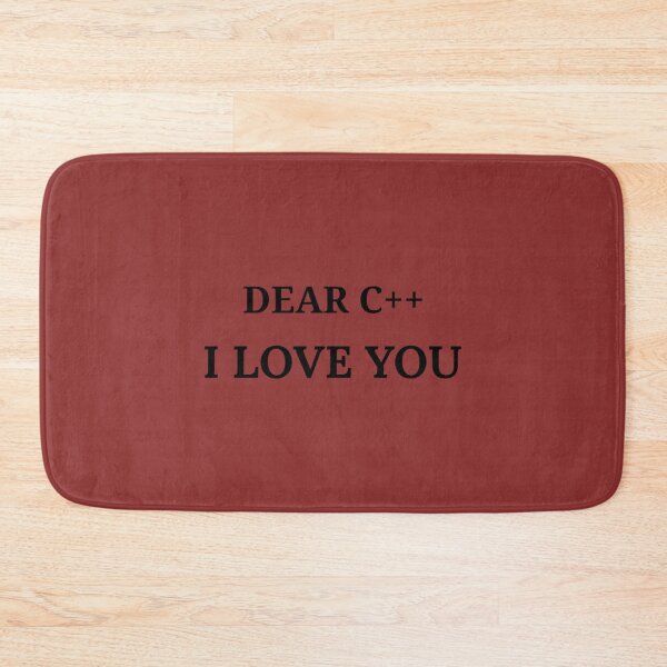 Item preview, Dear C++ I Love You designed and sold by bestskins17.