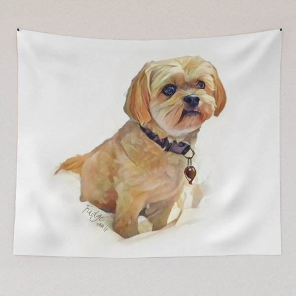 Item preview, Fudge the Maltese x Shih Tzu designed and sold by Ed Hollingsbee.
