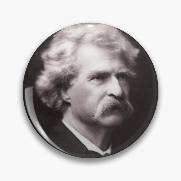 Item preview, Writer Mark Twain designed and sold by wowlil.