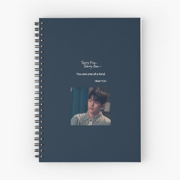 Item preview, Baek Yi jin With His famous Quote (TWENTY FIVE TWENTY ONE) designed and sold by Sadhvika.