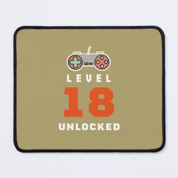 Item preview, Level 18 Unlocked Retro, Funny Video Gamer 18th Birthday Gift, 18 Years Old Vintage designed and sold by Boom-llqb.