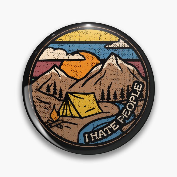 Item preview, Tent Camping; I Hate People; Funny designed and sold by EstelleStar.