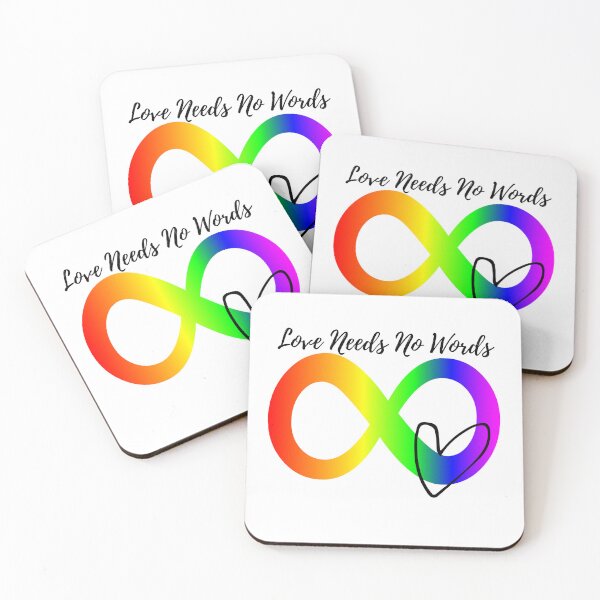 Item preview, Love Needs No Words designed and sold by MerWishes.
