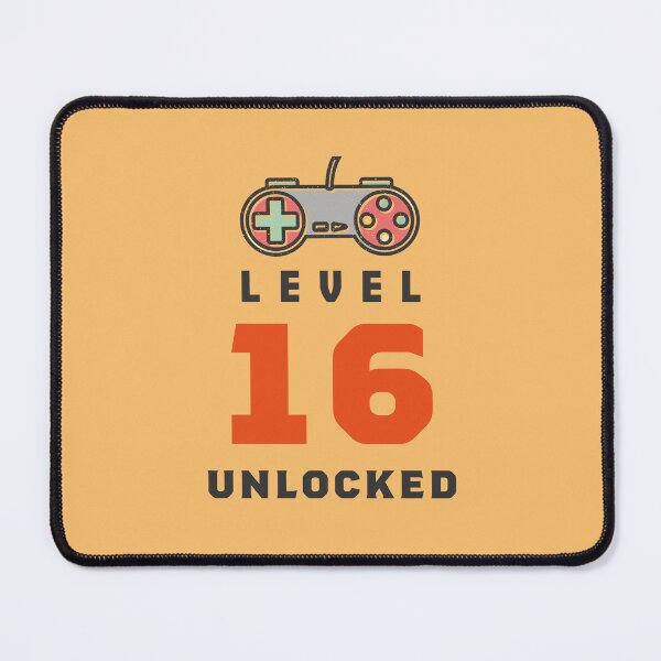 Item preview, Level 16 Unlocked Retro, Funny Video Gamer 16th Birthday Gift, 16 Years Old Vintage designed and sold by Boom-llqb.