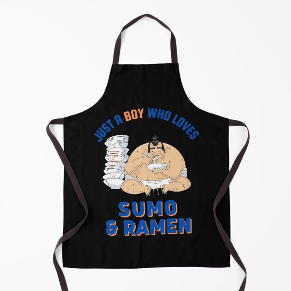 Item preview, Just A Boy Who Loves Sumo And Ramen designed and sold by soondoock.