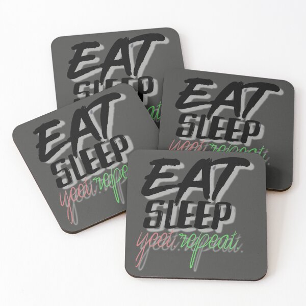 Item preview, Eat Sleep Yeet Repeat       designed and sold by Markuniquearts.