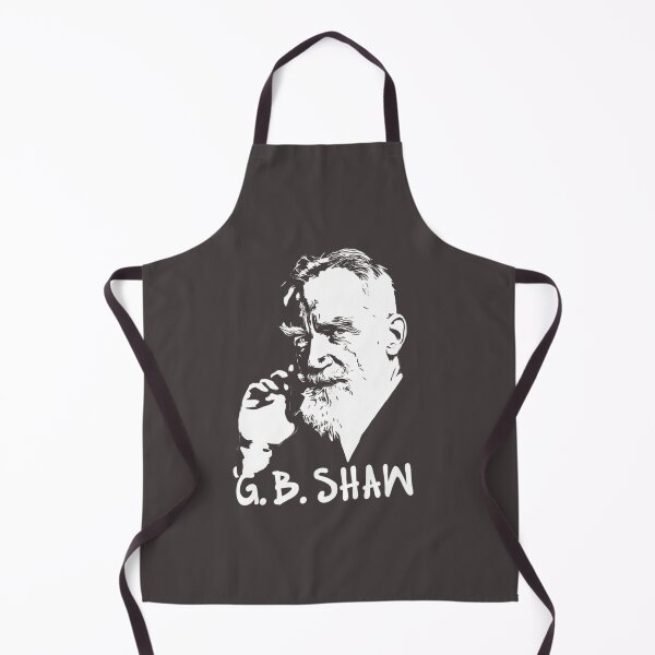 Item preview, George Bernard Shaw simple white designed and sold by Markuniquearts.