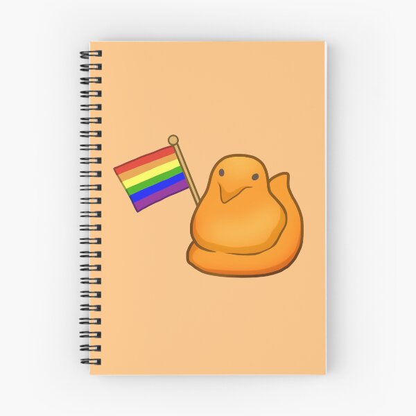Artikelvorschau, Gay Pride Peeps - Orange Peep Chick mit Gay Pride Flag LGBT+ entworfen und verkauft von Zphal.