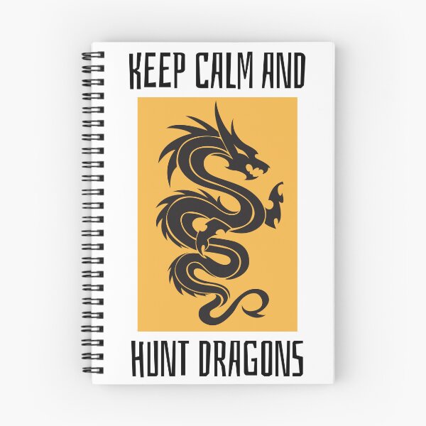Item preview, Keep Calm And Hunt Dragons designed and sold by AliSupply.