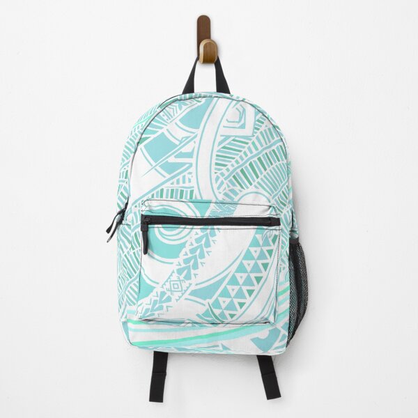 Item preview, Samoan - Polynesian - Hawaiian Ocean Blue Tribal Artboard 2050 designed and sold by sunnthreads.