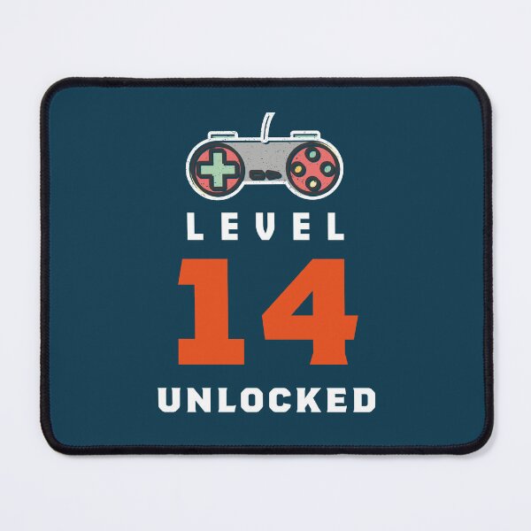 Item preview, Level 14 Unlocked Retro, Funny Video Gamer 14th Birthday Gift, 14 Years Old Vintage designed and sold by Boom-llqb.