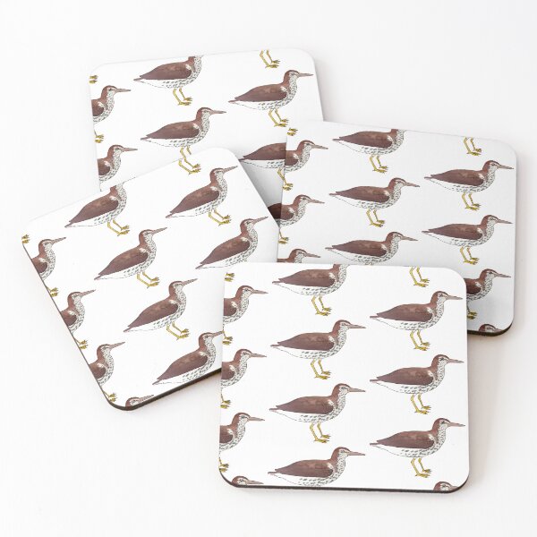 Item preview, Spotted Sandpiper watercolor bird art designed and sold by TheWaterBirds.